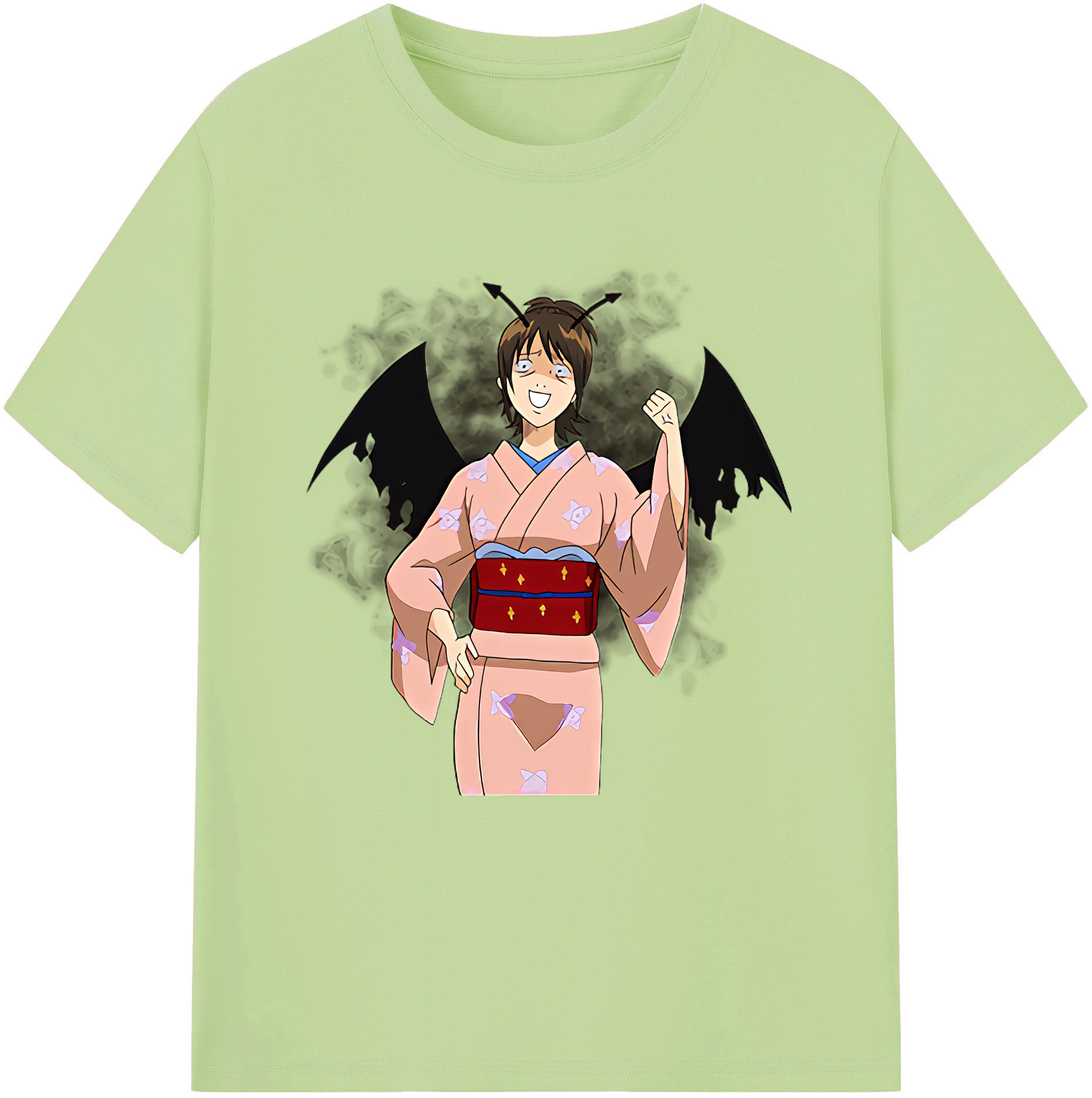 （画像用） ぎんたま 坂田銀時（さかたぎんとき） 神楽 志村新八（しむら しんぱち） GINTAMA Sakata Gintoki Kagura Shimura Shinpachi 綿100％半袖Tシャツ（フロントプリント）